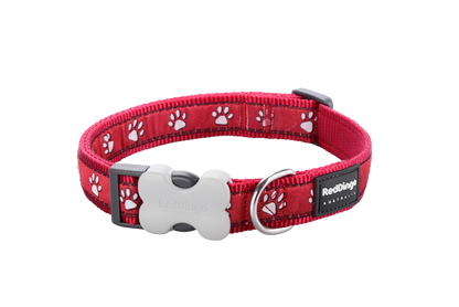 Dog Collar | Desert Paws [Red]