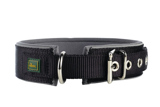 Dog Collar | Neoprene Reflect - black