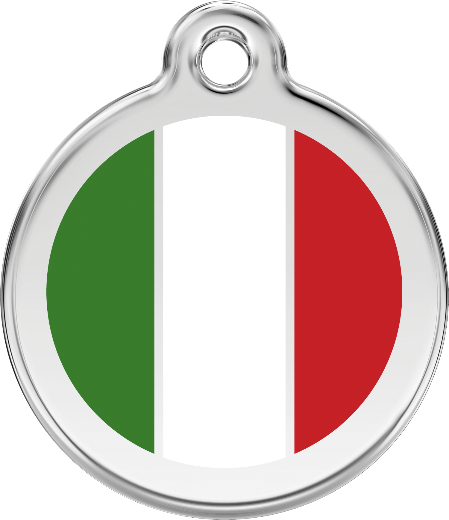 Pet Identification Tag | Country Flag Italy