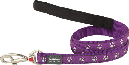 Dog Standard Leash | Desert Paws [Purple]