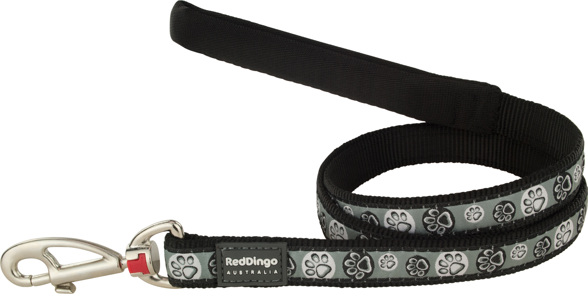 Dog Standard Leash | Paw Impressions [Black]