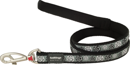 Dog Standard Leash | Paw Impressions [Black]