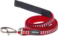 Dog Standard Leash | Reflective Bones [Red]