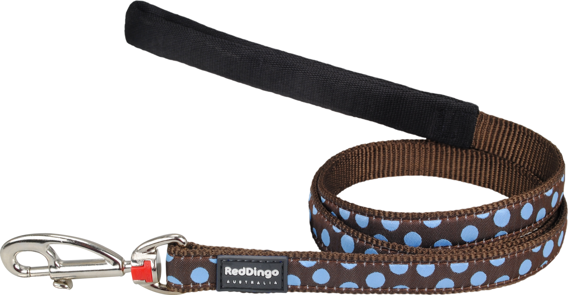 Dog Standard Leash | Blue Spots [Brown]