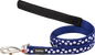 Dog Standard Leash | White Spots [Navy]