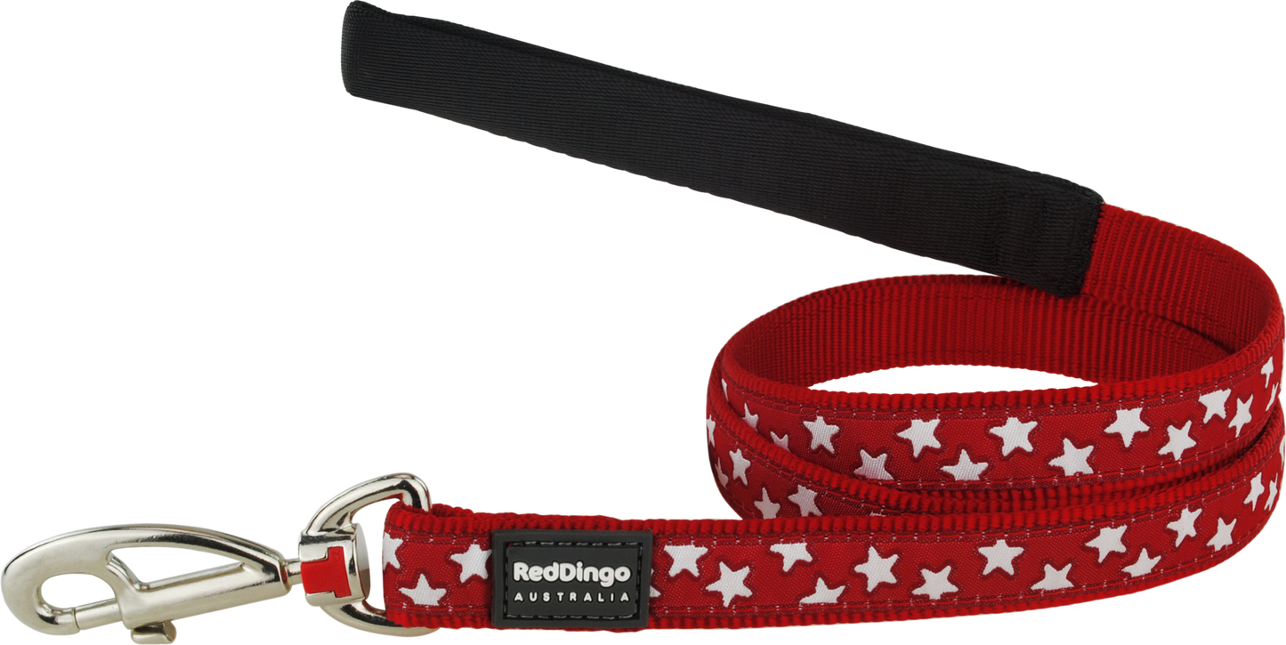 Dog Standard Leash | Star [Red]