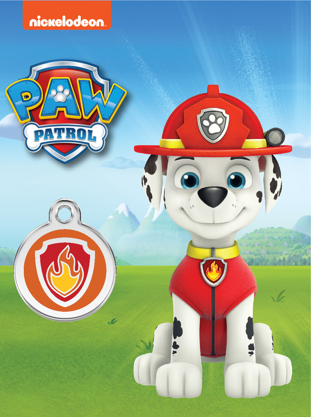 Pet Identification Tag | Paw Patrol - Marshall