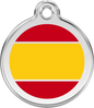 Pet Identification Tag | Country Flag Spain