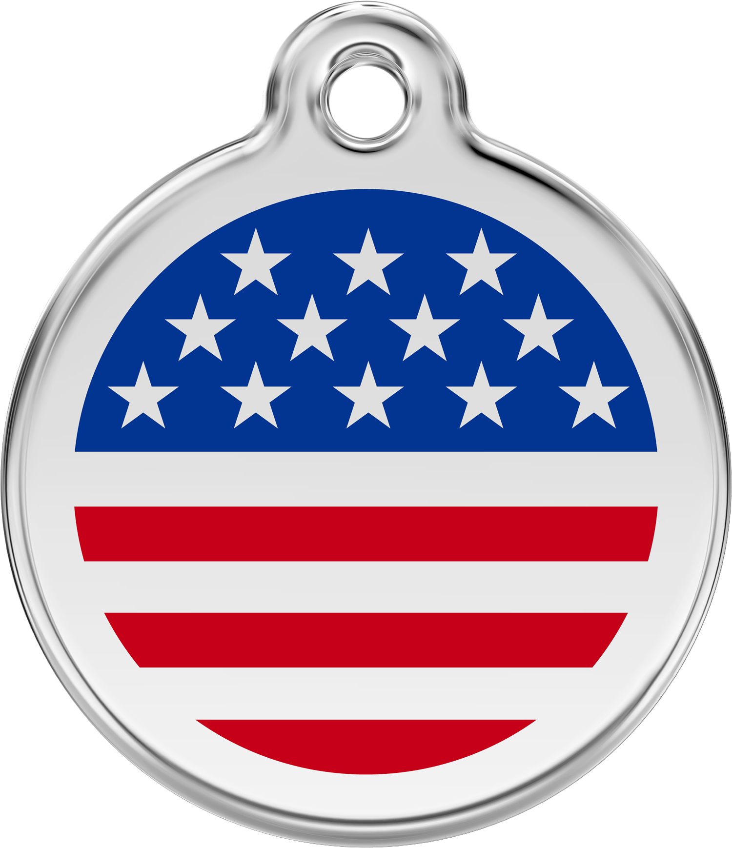 Pet Identification Tag | Country Flag America