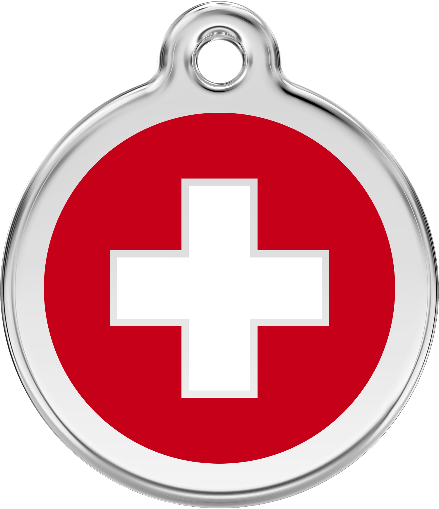 Pet Identification Tag | Country Flag Switzerland