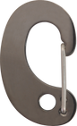 Tag Exchanger Clip - Charcoal